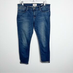 Frame Jeans Women 29 Denim Le Garcon Berkley Square Slim Boyfriend  CL